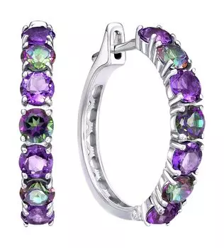 Серьги Империал S1518JU/Ag-607/45