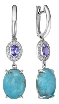 Серьги Империал S1579JU/Ag-618/7