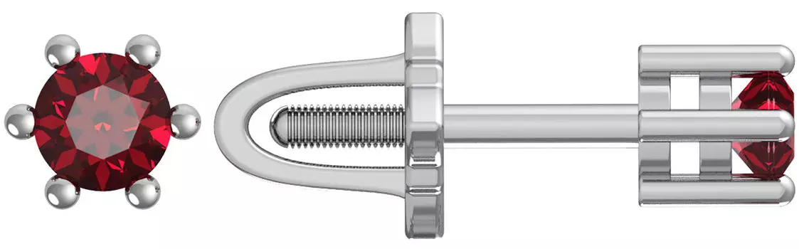 Серьги Эридан P6K012-RB