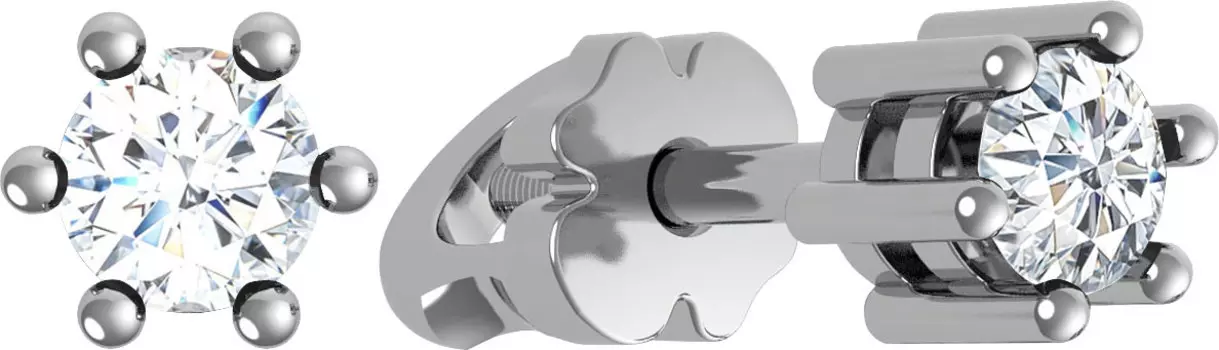 Серьги Эридан P6K-008-BB