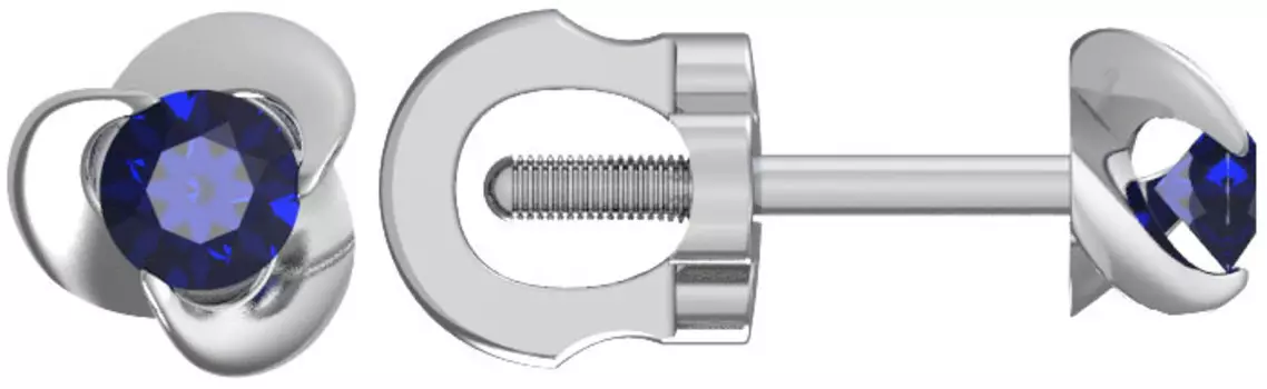 Серьги Эридан PSM-012-SB