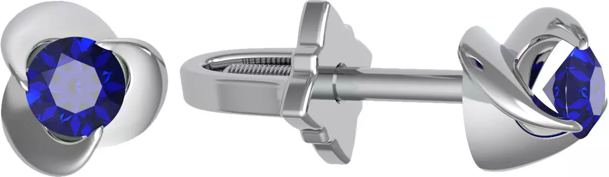 Серьги Эридан PSM-015-SB