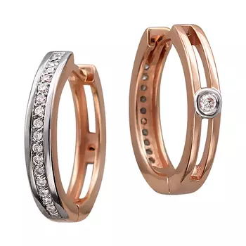 Серьги Эстет 01S617879