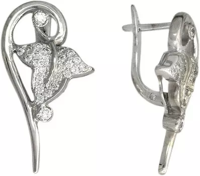 Серьги Эстет U15S150079