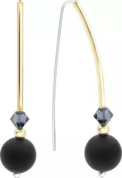 Серьги Эталон Стиль SS-0700-ONMATSBD-1