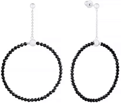 Серьги JV 10575E-JJ-SR-SP-WG