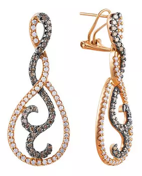 Серьги JV AAE4264-SR-DN-YG