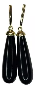 Серьги JV AF5-10-SR-OX-YG