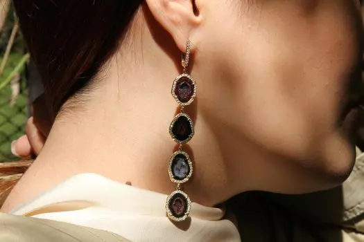 Серьги JV AF5-1-SR-J-YG