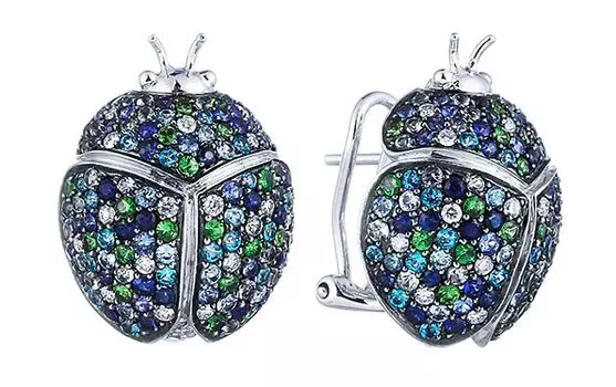 Серьги JV E0001899B02-SA-BT-TV-WG