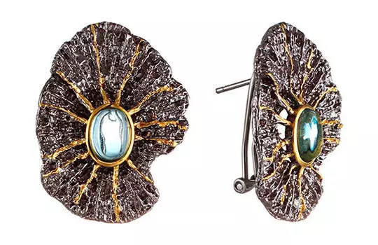 Серьги JV E00712-SR-BT-001-BJ