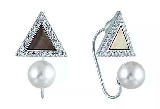 Серьги JV ME0659-SR-001-WG