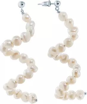 Серьги JV SAE6213-SR-WP-001-WG