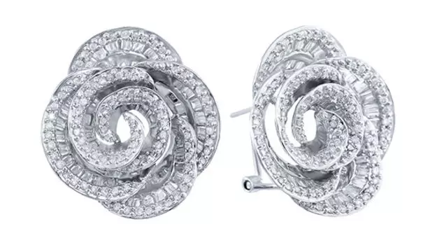 Серьги JV SE1795-WG