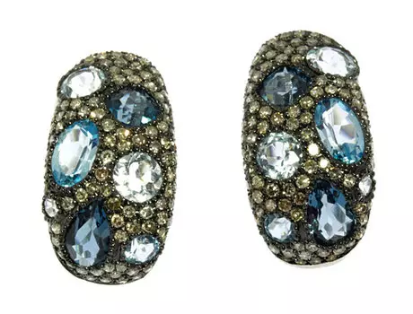 Серьги JV U328BTC4WR-SR-DN-MC-WG