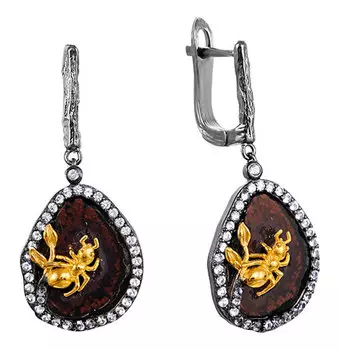 Серьги JV YE00950-SR-J-001-BJ