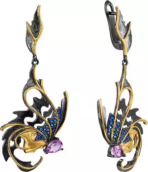 Серьги JV YE00962-SR-AM-001-BJ