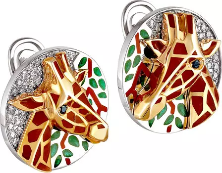 Серьги Kabarovsky 12-002-8101