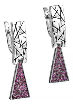 Серьги Kabarovsky 12-11147-3402