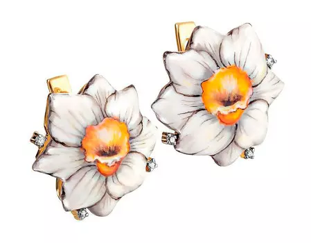 Серьги Kabarovsky 12-21118-1022