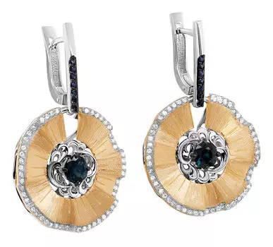 Серьги Kabarovsky 12-21624-1100