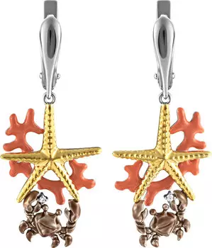 Серьги Kabarovsky 12-218-7901