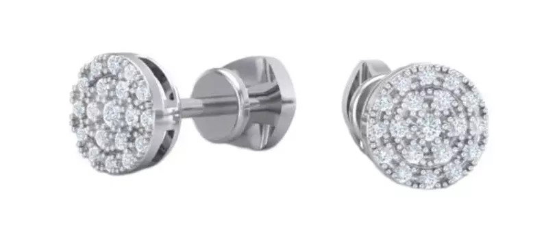 Серьги Лукас E01-D-L-35038-w