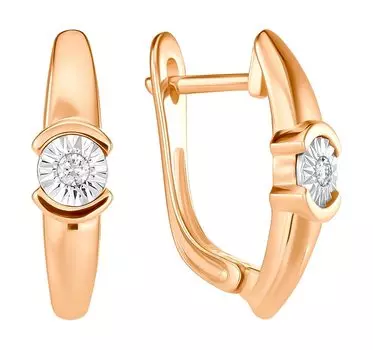 Серьги Лукас E01-D-L-PL-35046-r