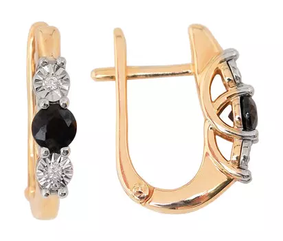 Серьги Лукас E01-D-L-PL-35550-B-r