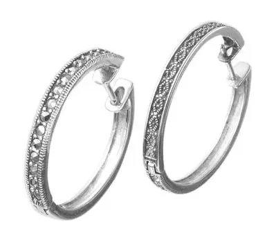 Серьги Марказит HE0432-mr