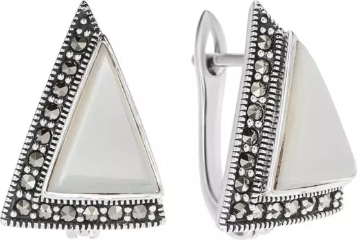 Серьги Марказит HE092-mr