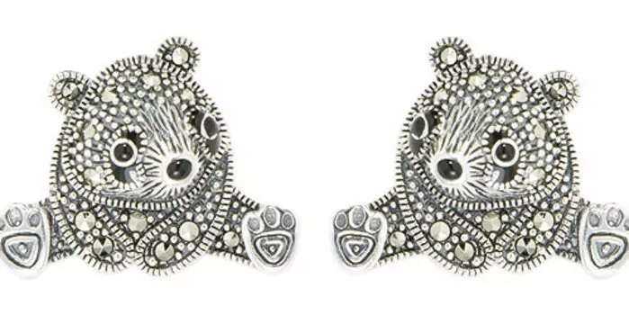 Серьги Марказит HE1019-mr