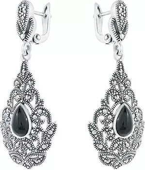 Серьги Марказит HE112-mr