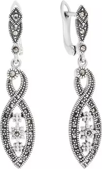 Серьги Марказит HE1400-mr