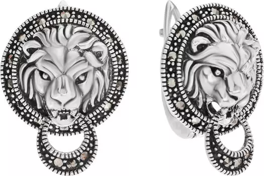 Серьги Марказит HE1465-mr