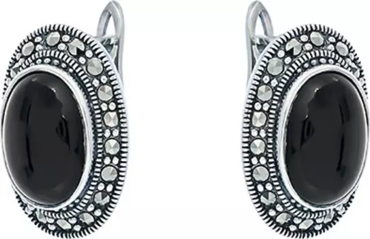 Серьги Марказит HE325-mr