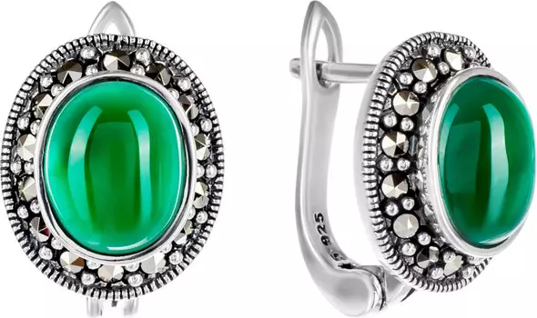 Серьги Марказит HE678-mr