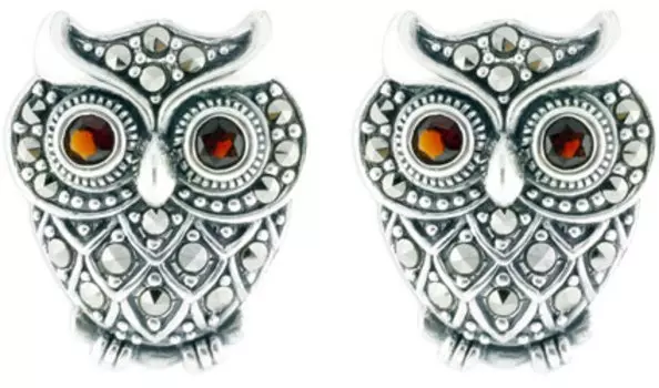 Серьги Марказит HE706-mr