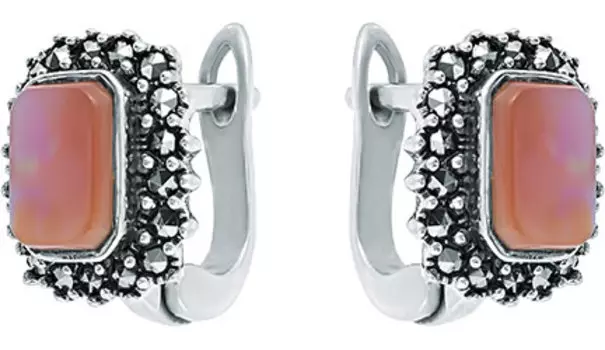 Серьги Марказит HE908-mr