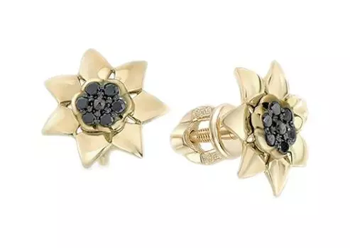 Серьги Мастер Бриллиант 2-102-035-48