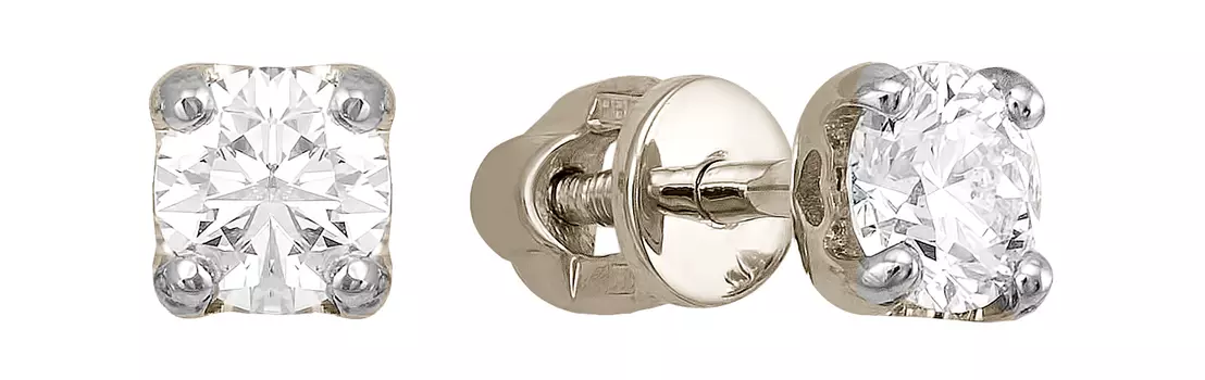 Серьги Мастер Бриллиант 2-104-296/1