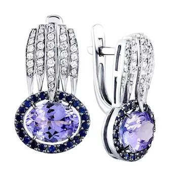 Серьги Мастер Бриллиант 2-207589-01-55