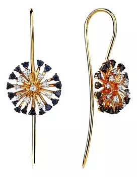 Серьги Мастер Бриллиант 2-308483-01-02