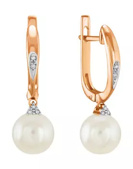 Серьги MIUZ Diamonds E01-34211-PR-R