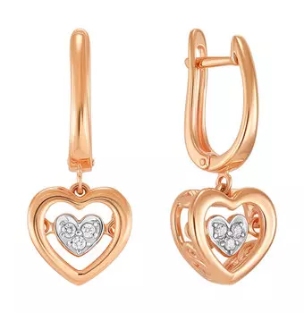 Серьги MIUZ Diamonds E01-34528-R