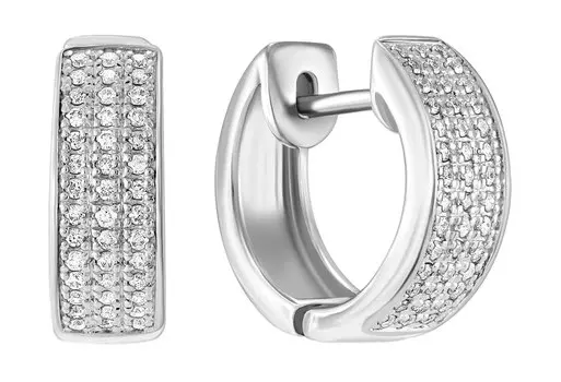 Серьги MIUZ Diamonds E01-35165-W