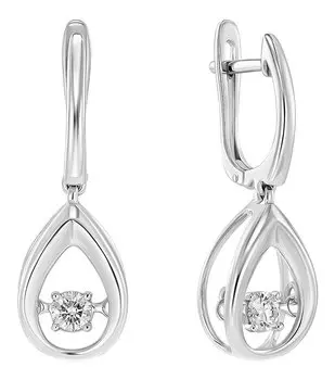 Серьги MIUZ Diamonds E01-DAN-35393-W