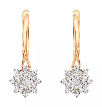 Серьги MIUZ Diamonds E01-PL-33767-R