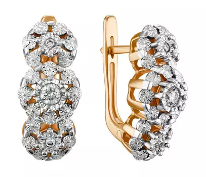 Серьги MIUZ Diamonds E01-PL-33795-R