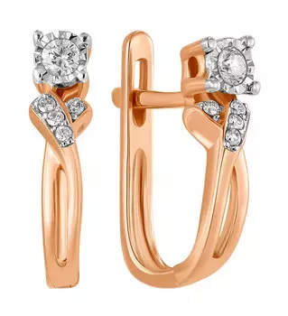 Серьги MIUZ Diamonds E01-PL-33892